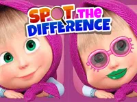 find differences - Masha and bear image