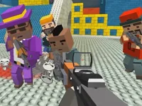 GunGame shooting warfare: blocky combat image