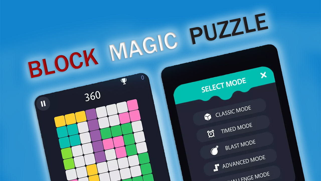 Image Block Magic Puzzle