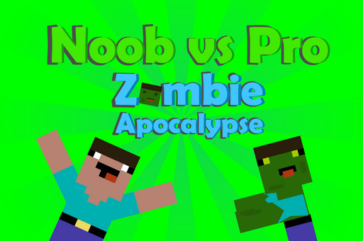 Image Noob vs Pro Zombi Apocalypse