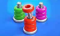 Image Nuts & Bolts Sort: Color Puzzle