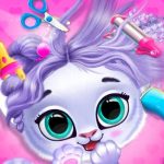 Pets Grooming Bubble Party